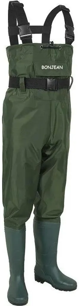 Cuissardes de pêche imperméables respirantes en PVC souple, pointure 45
