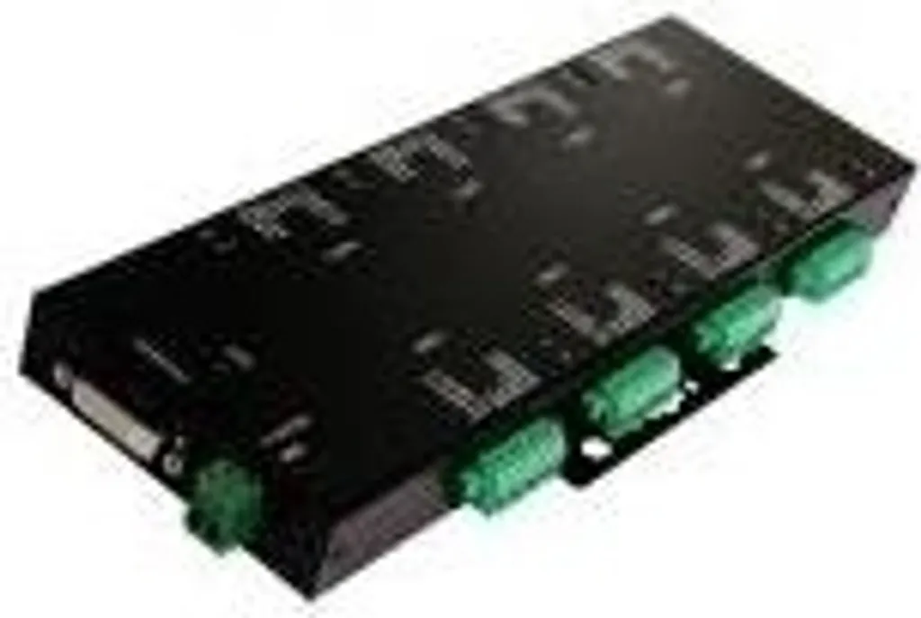 Hub USB Industriel 4 Ports Exsys EX-47030 pour Armoire Électrique DIN