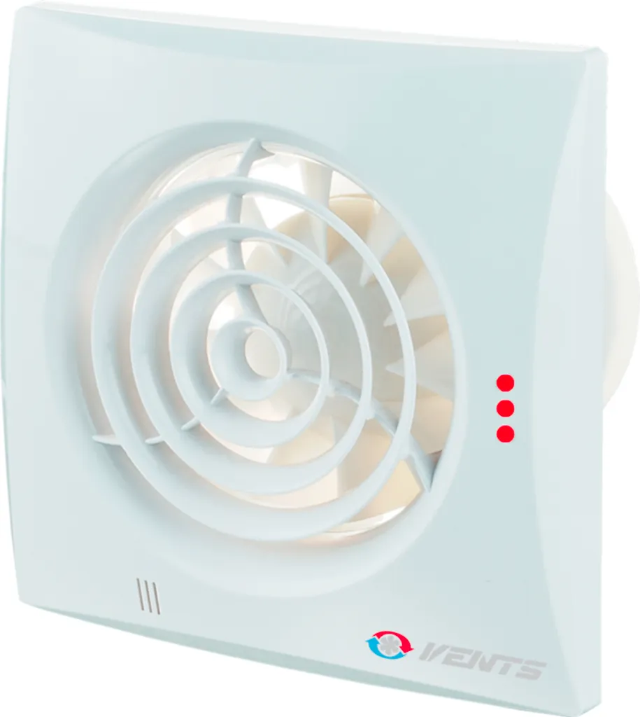 Ventilateur d'extraction pour WC et salle de bain Quiet 100 - Pose mur