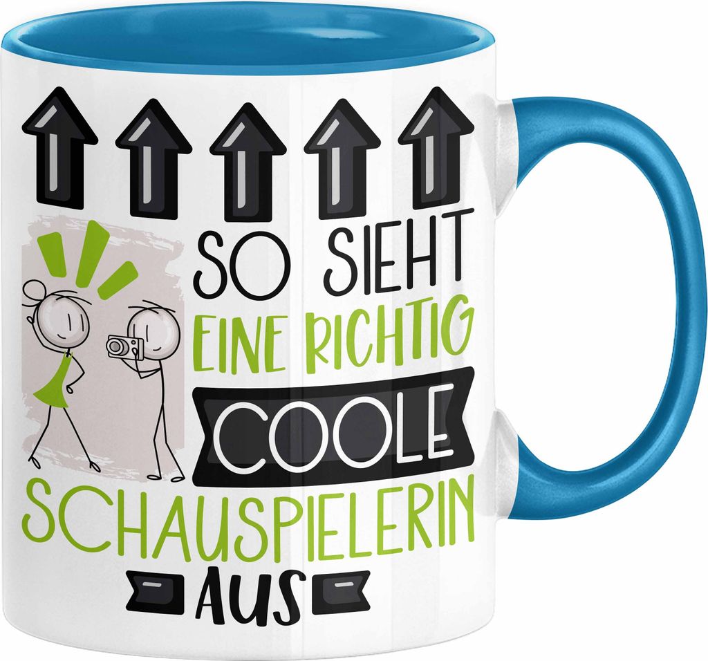 Schauspielerin Geschenk Tasse Lustig Geschenkidee für Produktbild 