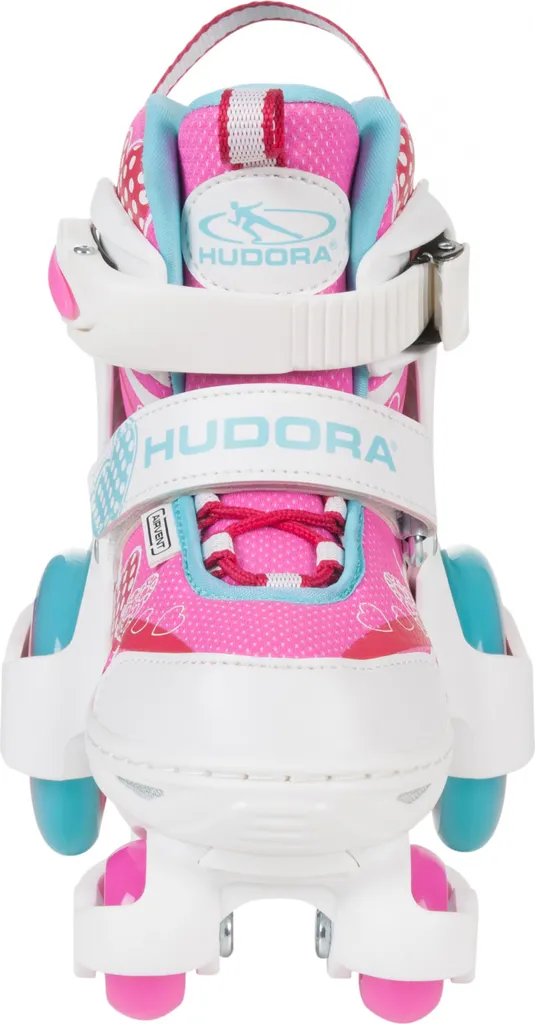 Rollschuhe Mon Premier Quad Hudora pointure 26-29 ajustable et stable - 2
