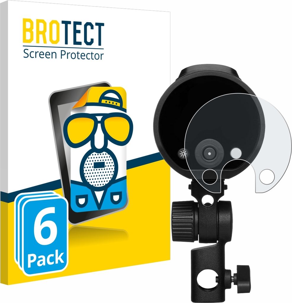 6x BROTECT Schutzfolie für Profoto A2 Displayschutz Displayschutzfolie Folie Matt Entspiegelungsfolie