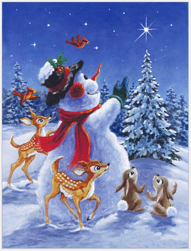 5D Full Drill Weihnachts-Diamant-Mal-Kit, DIY Diamant-Strass-Mal-Kits, Diamond Arts Craft, Typ D / 40*55CM
