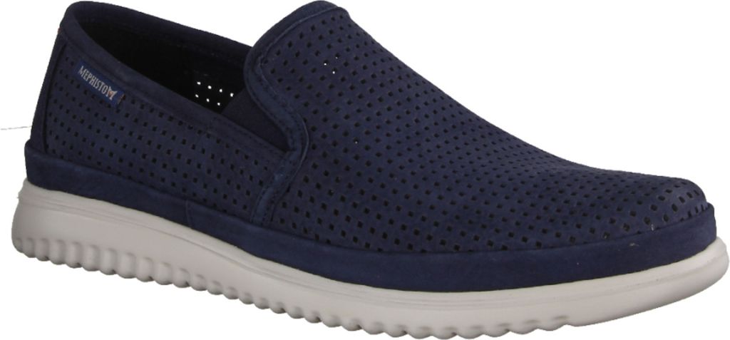 Mephisto Tiago Herrenslipper, Slip On, Leder, Navy (Blau), Produktbild 
