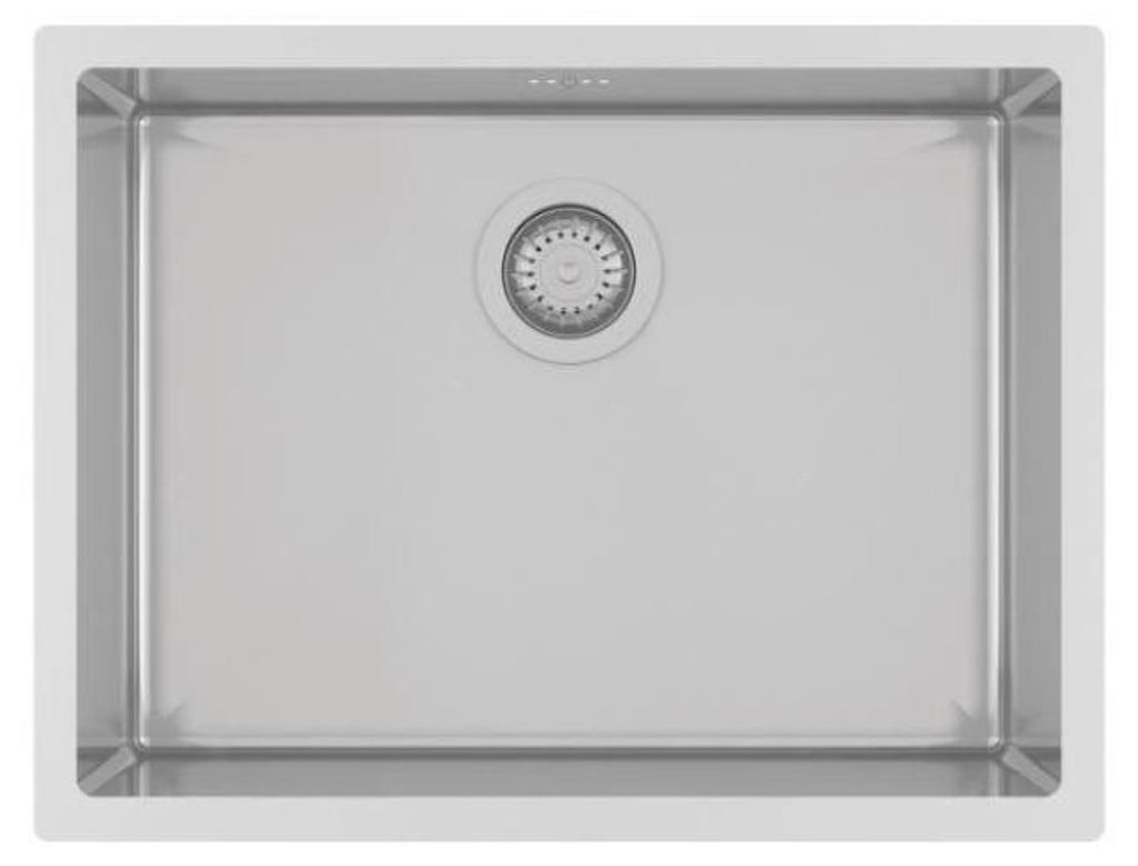 Ausmann Oder rvs spoelbak 54x40cm vlakbouw onderbouw en Produktbild 