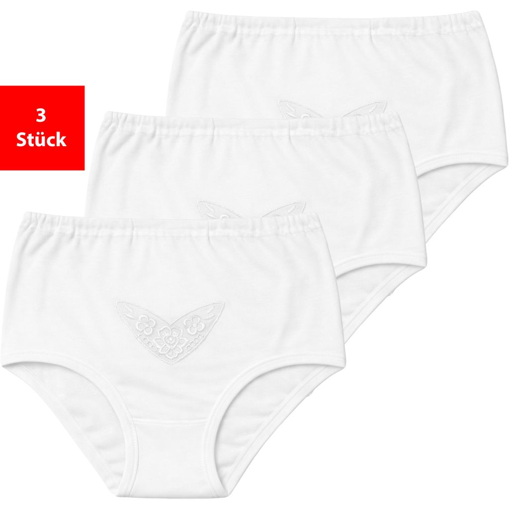 Taillenslip Damenslips Baumwolle 3er & 6er-Pack Produktbild 
