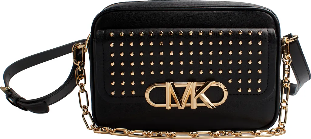 Sac Michael Kors Parker en cuir véritable avec finitions métalliques
