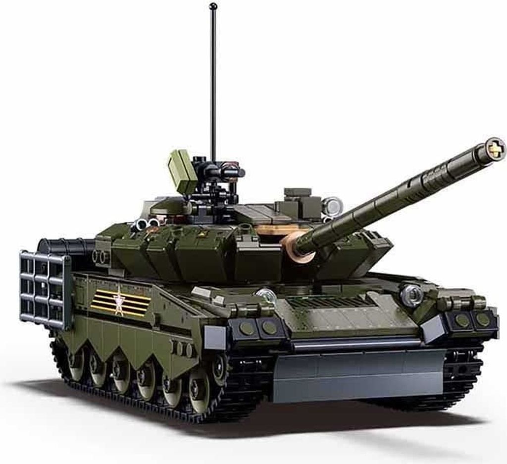 Sluban Model Bricks M38-B1178 Hlavní bitevní tank T-80 2 v Obrázek produktu 