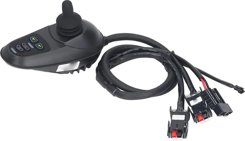 Contrôleur de fauteuil roulant électrique DC24V avec joystick 4 ports