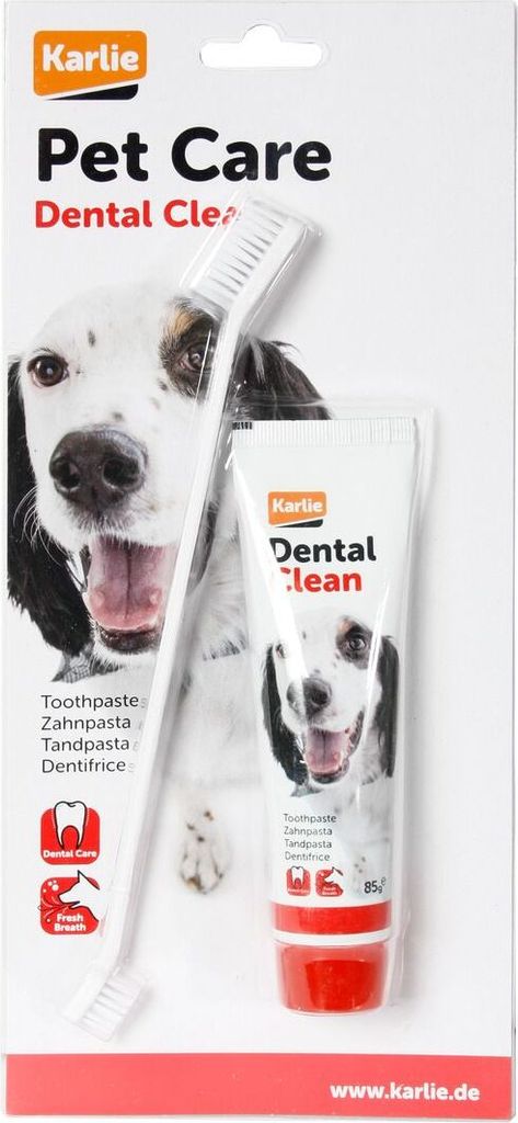 Karlie Petcare Zahnpasta mit Bürste 85 g