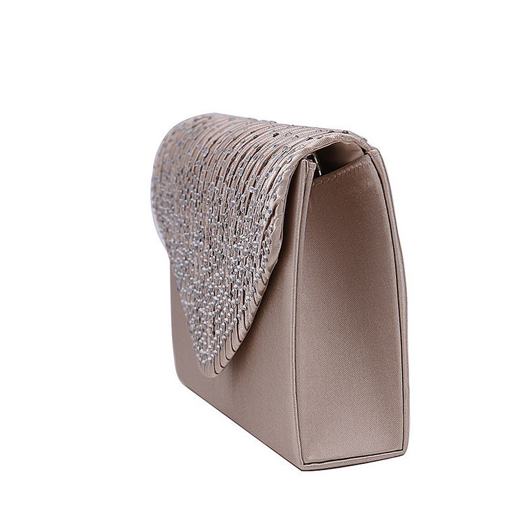 20 cm Damen Abend Satin Braut Diamant Damen Clutch Bag Produktbild 5
