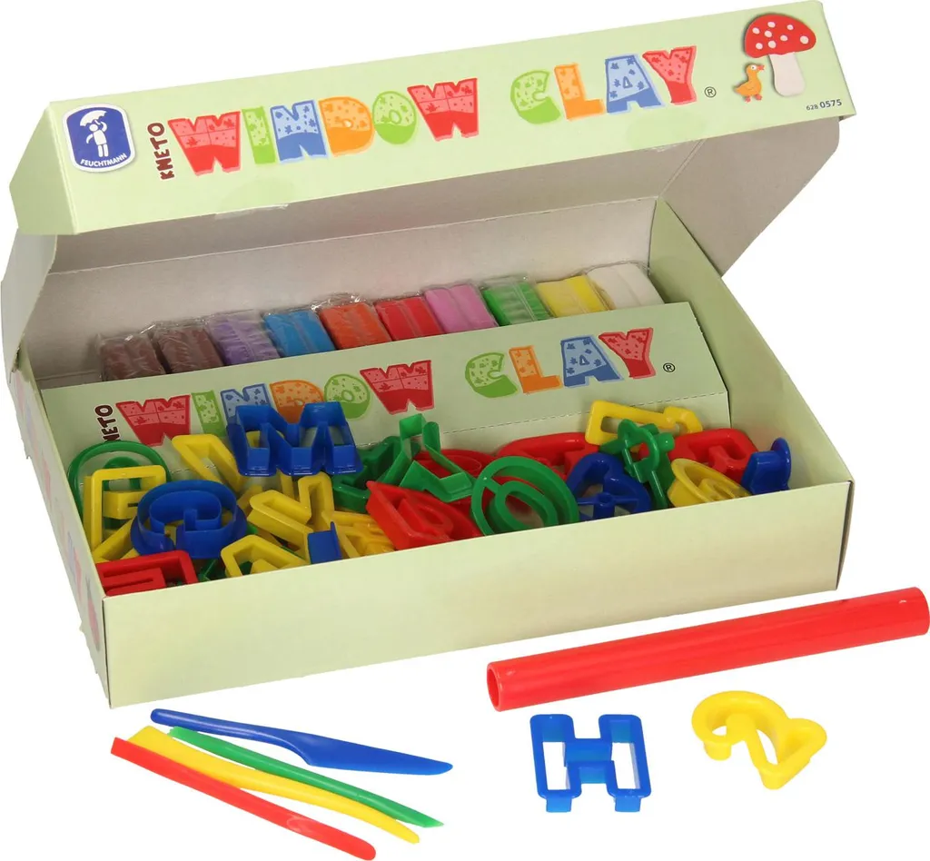 Kneto Maxi Box Feuchtmann : Pâte à Modeler Vitre Lavable et Souple - 2