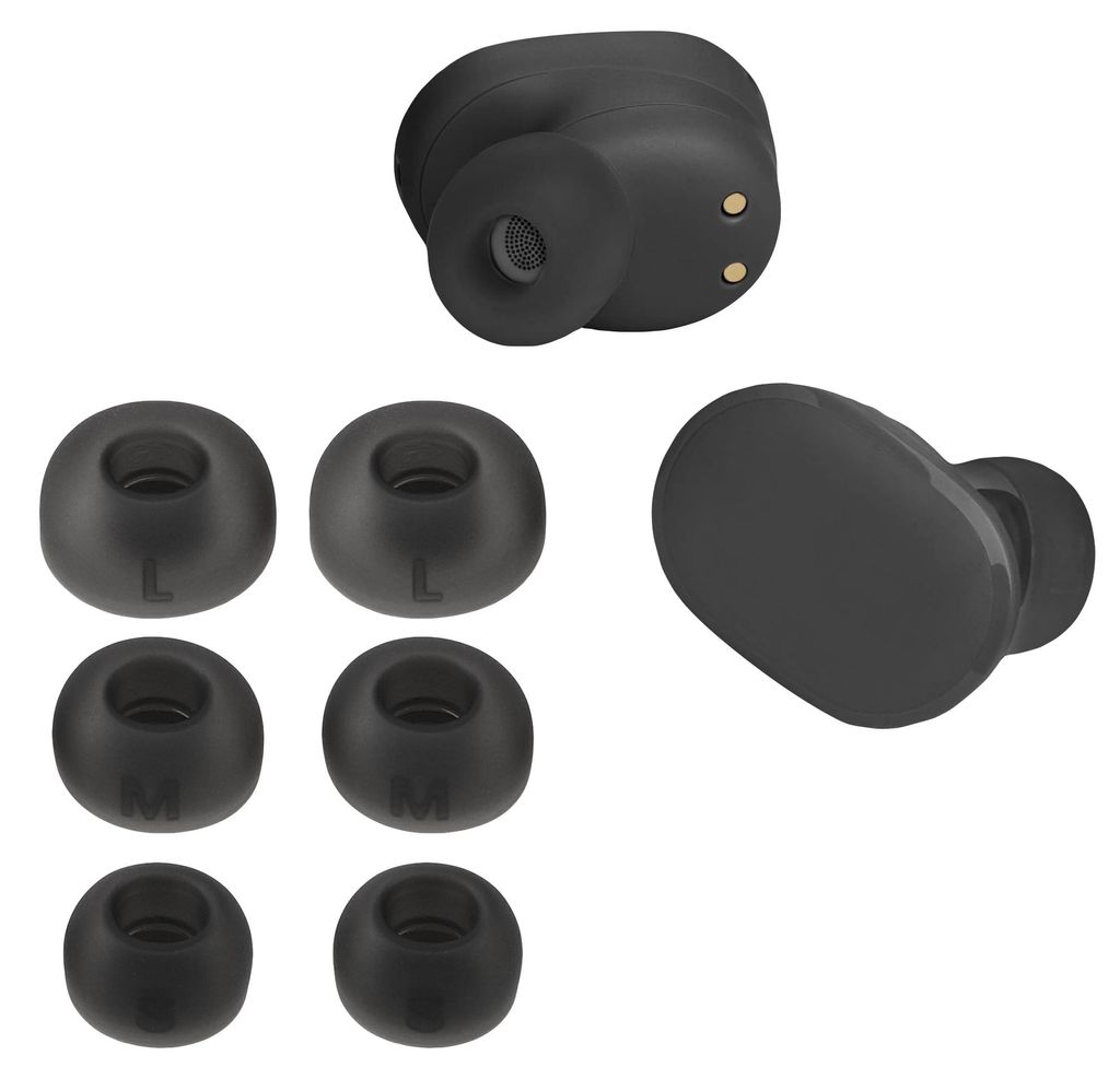 kwmobile 6x Polster kompatibel mit JBL Tune Buds - 3 Größen Produktbild 