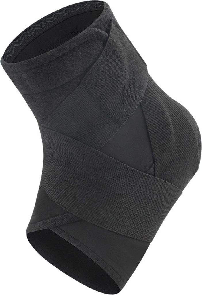 1 Stück hochelastische Knöchelbandage mit Verschlussband, weich, atmungsaktiv, verstellbare Kompressions-Knöchelmanschette