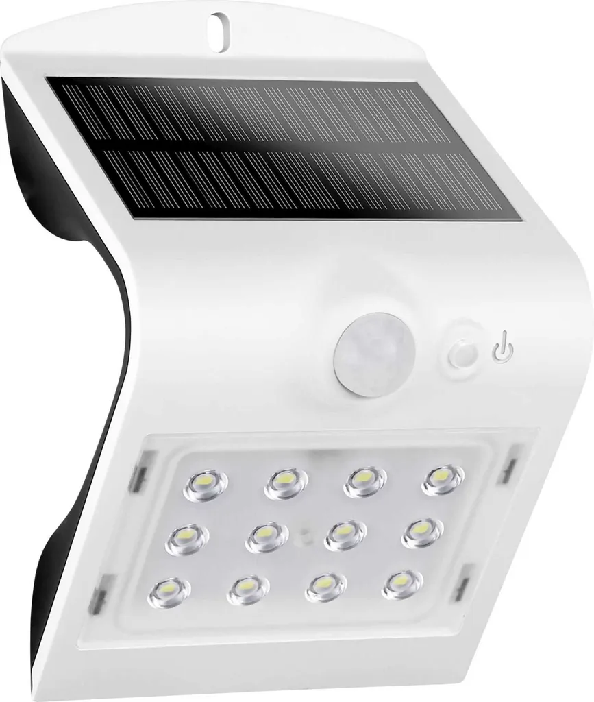 Luminaire Solaire Butterfly 1,5W Blanc Détecteur Infrarouge Haute Qualité
