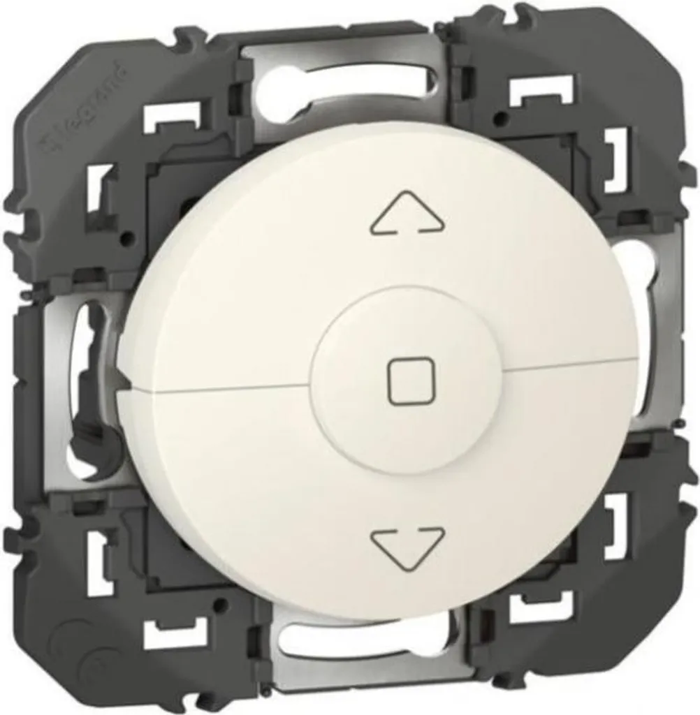 Commande de volet roulant Legrand Dooxie - Interrupteur blanc complet - 3