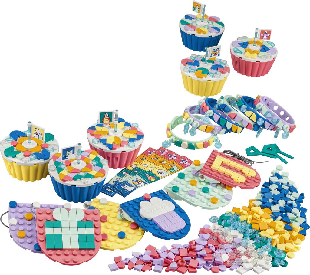 LEGO 41806 DOTS Ultimatives Partyset, Partyspiele für Produktbild 