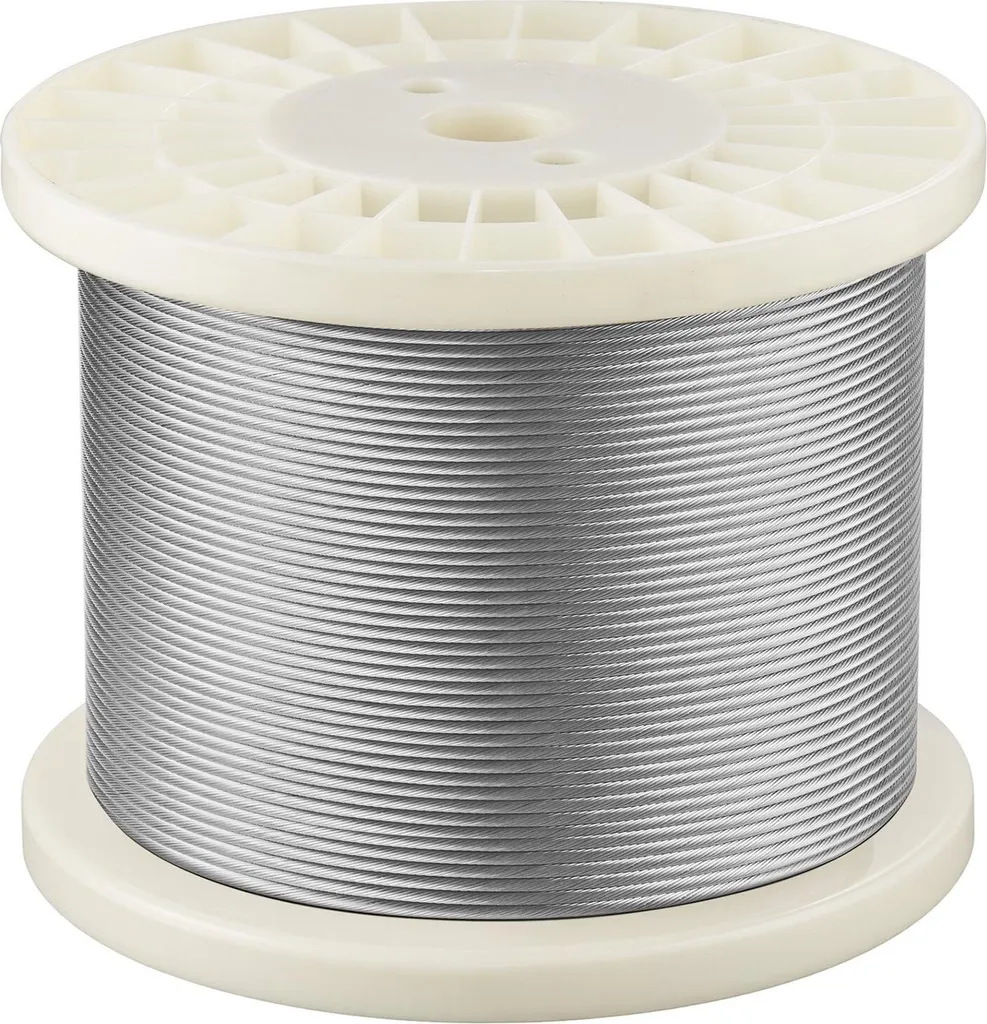 Câble en acier inox 316 pour garde-corps et balustrade, 152 mètres