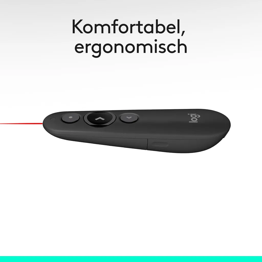 Logitech R500s Graphite Télécommande de Présentation Sans Fil Laser Rouge - 15