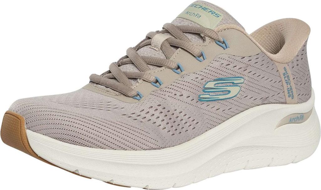 Skechers Slip-Ins Arch Fit 2.0 Sneaker, Grau 40 EU