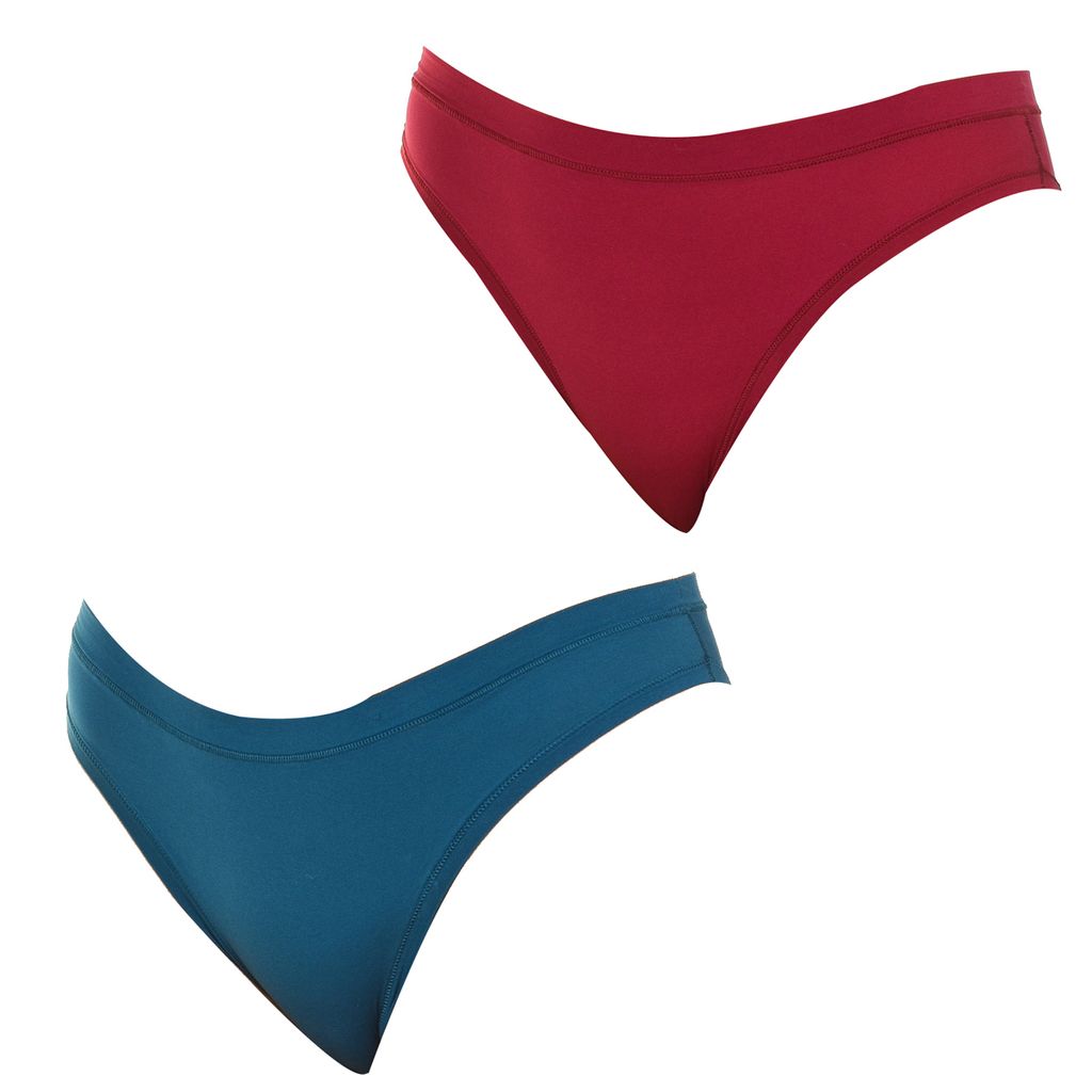 DIM Pack-2 Body Mouv Höschen elastischer Stoff D06W6 Damen