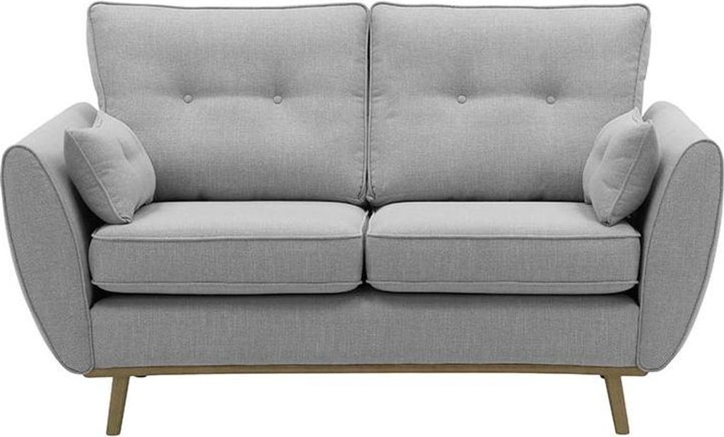 Zweisitzer-Sofa Zinola-Ronda 88-oak wax black