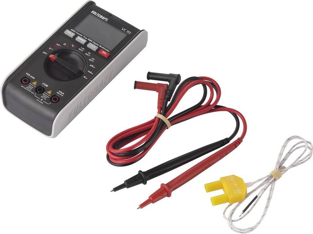 Voltcraft VC151 multimetr ręczny amperomierz miernik prądu Zdjęcie produktu 2