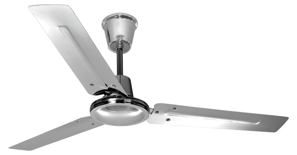 Stropní ventilátor s vypínačem New Pacific Chrome 120 cm Obrázek produktu 