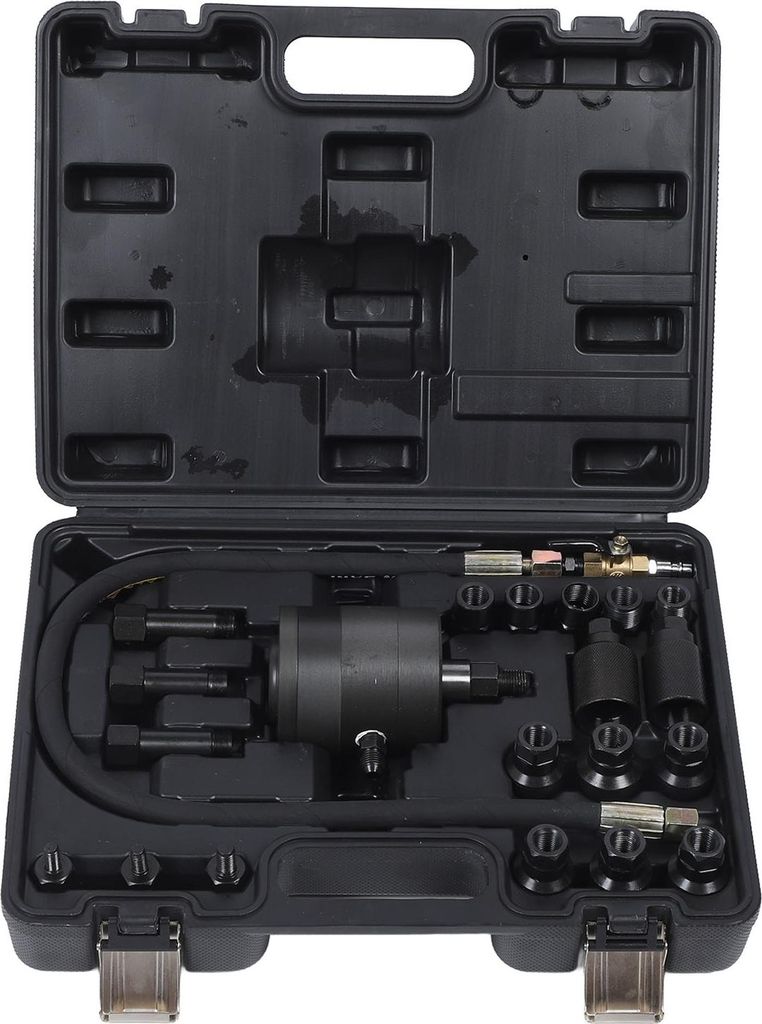 21pcs Diesel -Injektor -Extraktor -Werkzeug Metall Metall -Rostentfernung Pneumatic Puller Kit für Motoren