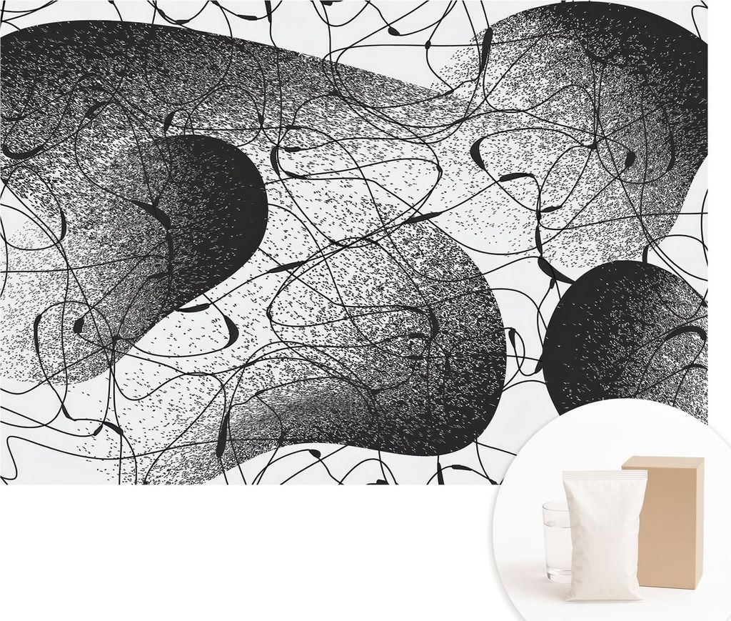Fototapete - Wandbilder für Wohnzimmer - 152x104 cm - Dekorative Wandfolie - Modernes Design für Wanddekoration - Tapeten für Innenräume - Abst...