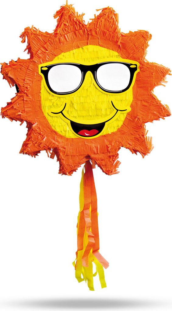 Pinata Sonne Kindergeburtstag colle Pinata Party Spiel für Kinder 45x45x10 cm