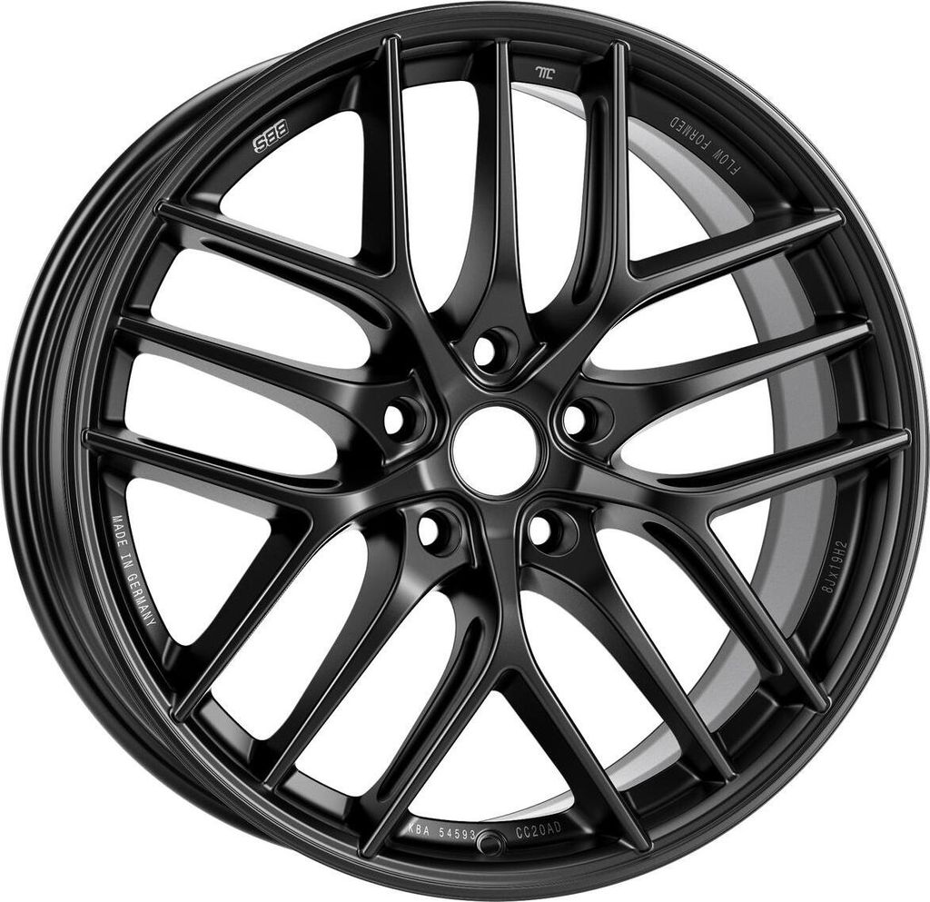 BBS Alufelge CC-R Unlimited schwarz seidenmatt 8,5x20 5x117,5 ET52,5 CC0205AD