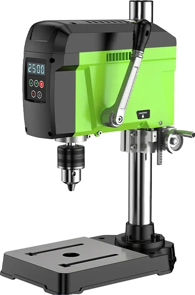 Mini perceuse à banc Brushless 400W à induction et laser de centrage