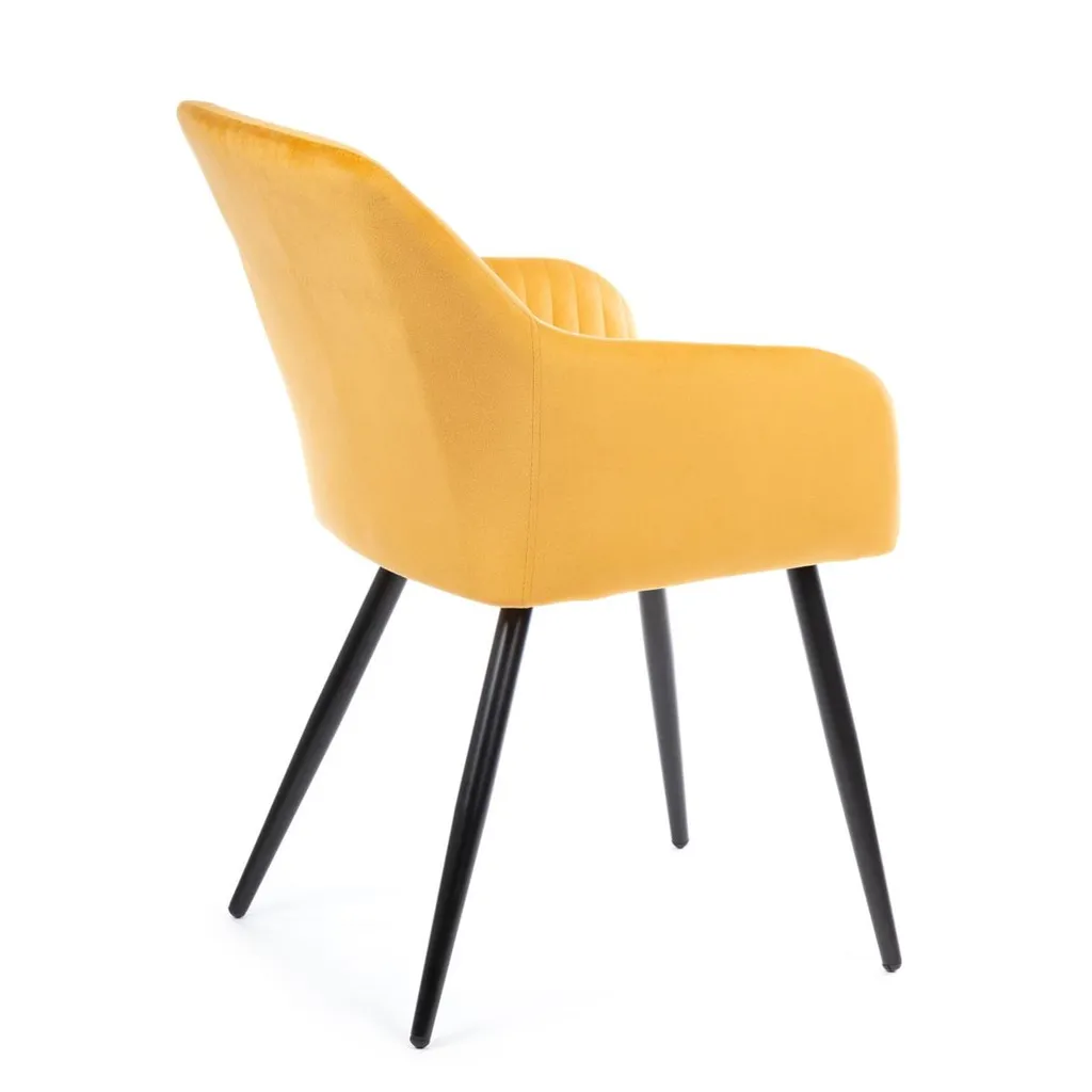 Chaise confortable salle à manger moderne orange Howhomely - 4