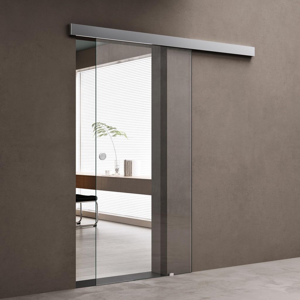 doporro Porte Coulissante en Verre pour L'intérieur 102,5cm Image du produit 