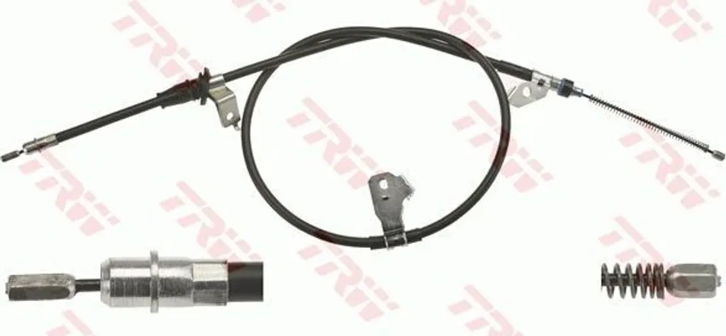 Réparer le frein à main Smart Forfour (454) avec le câble TRW GCH649 OE