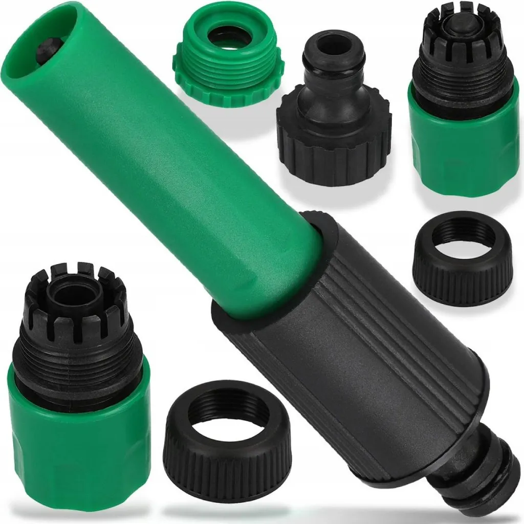 Kit d'arrosage anti-torsion avec 3 raccords étanches haute pression