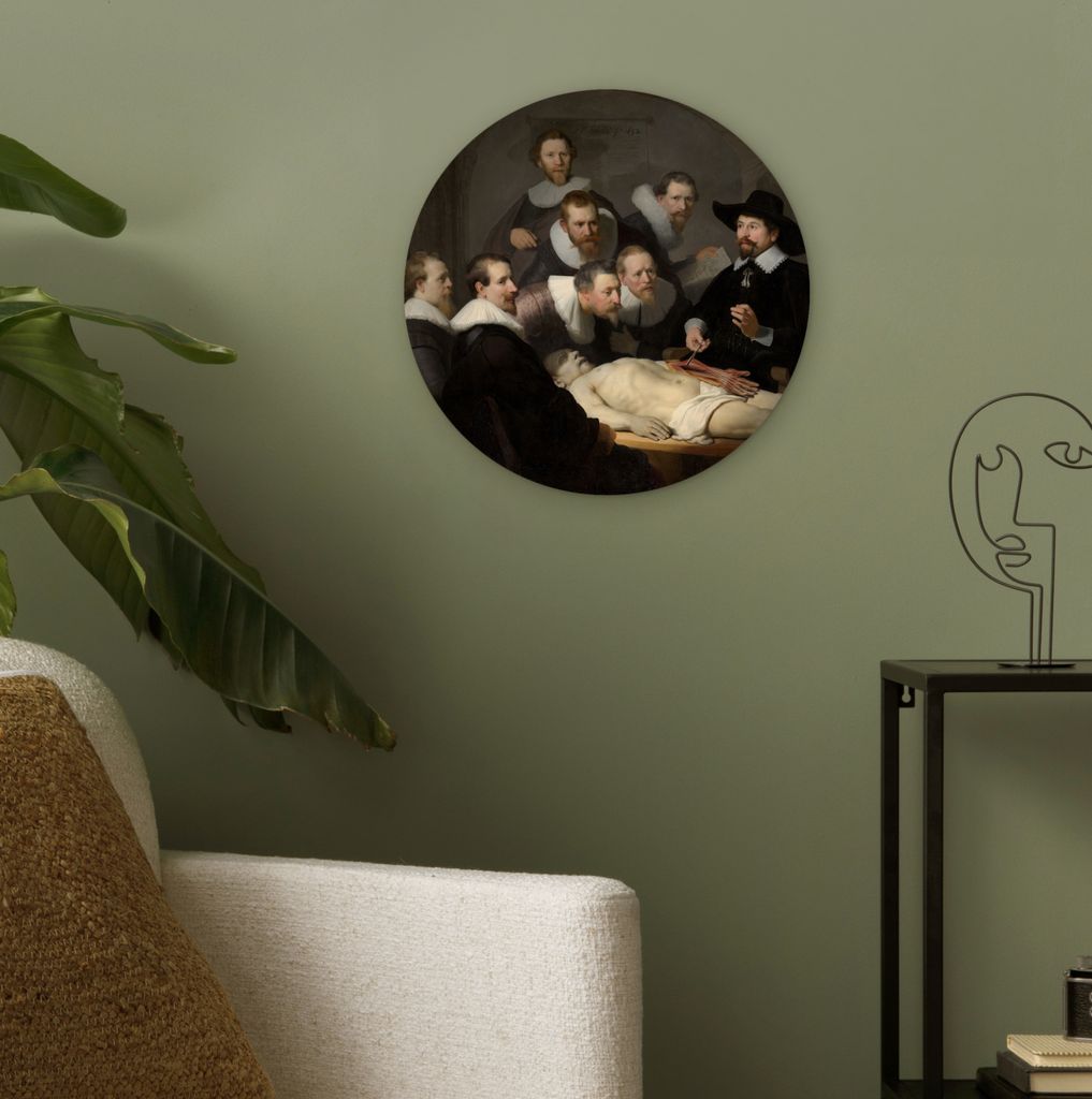 MuchoWow - Schlafzimmer - Bilder - Der Kreis - Kunst für die Wohnung - Plastik - Kunstdruck - Wandbild