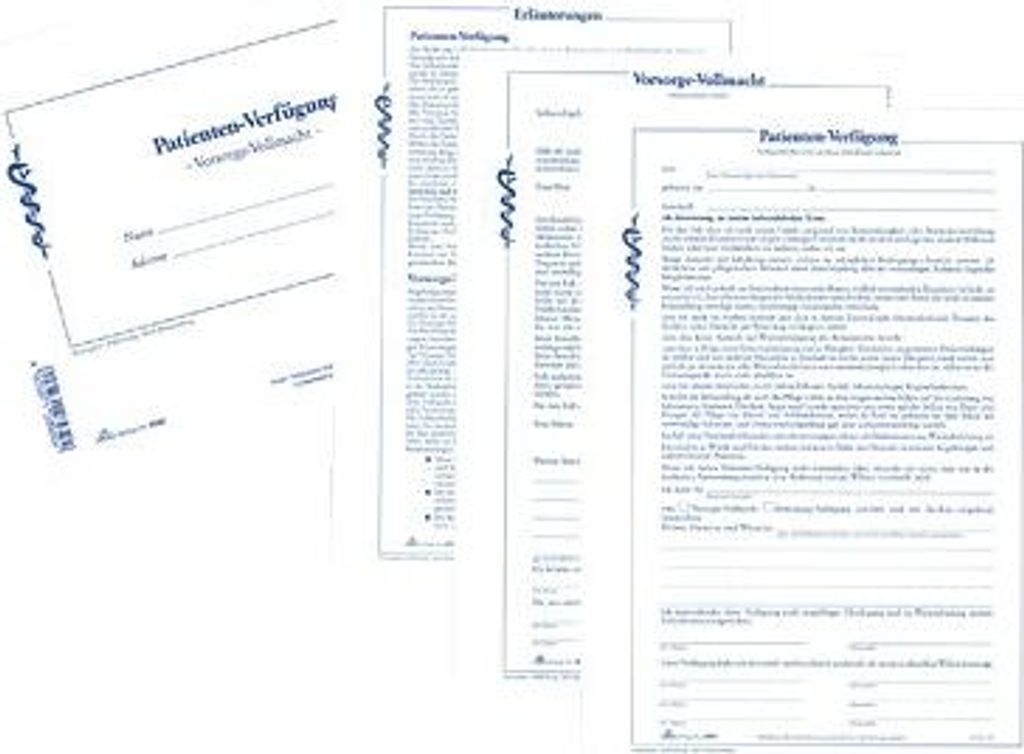 RNK-Verlag Patientenverfügung Formulare 2895 Produktbild 3
