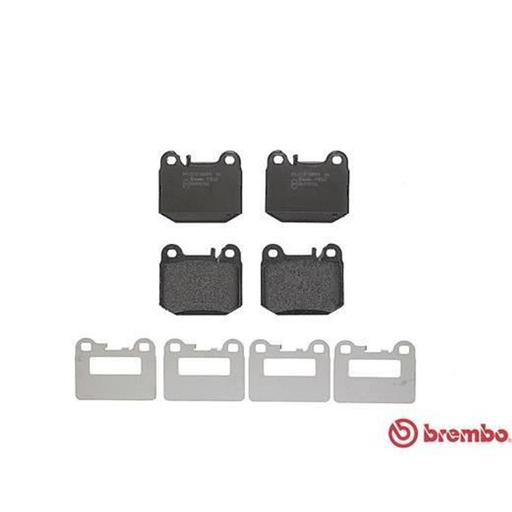 Brembo Bremsbelagsatz, Scheibenbremse Hinterachse P 50 043