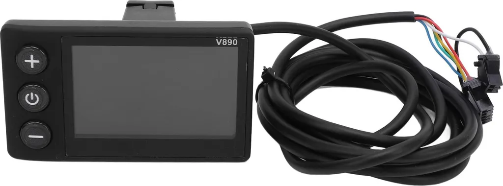 Écran couleur V890 pour vélo électrique - Affichage LCD 5P/2P multi-volt
