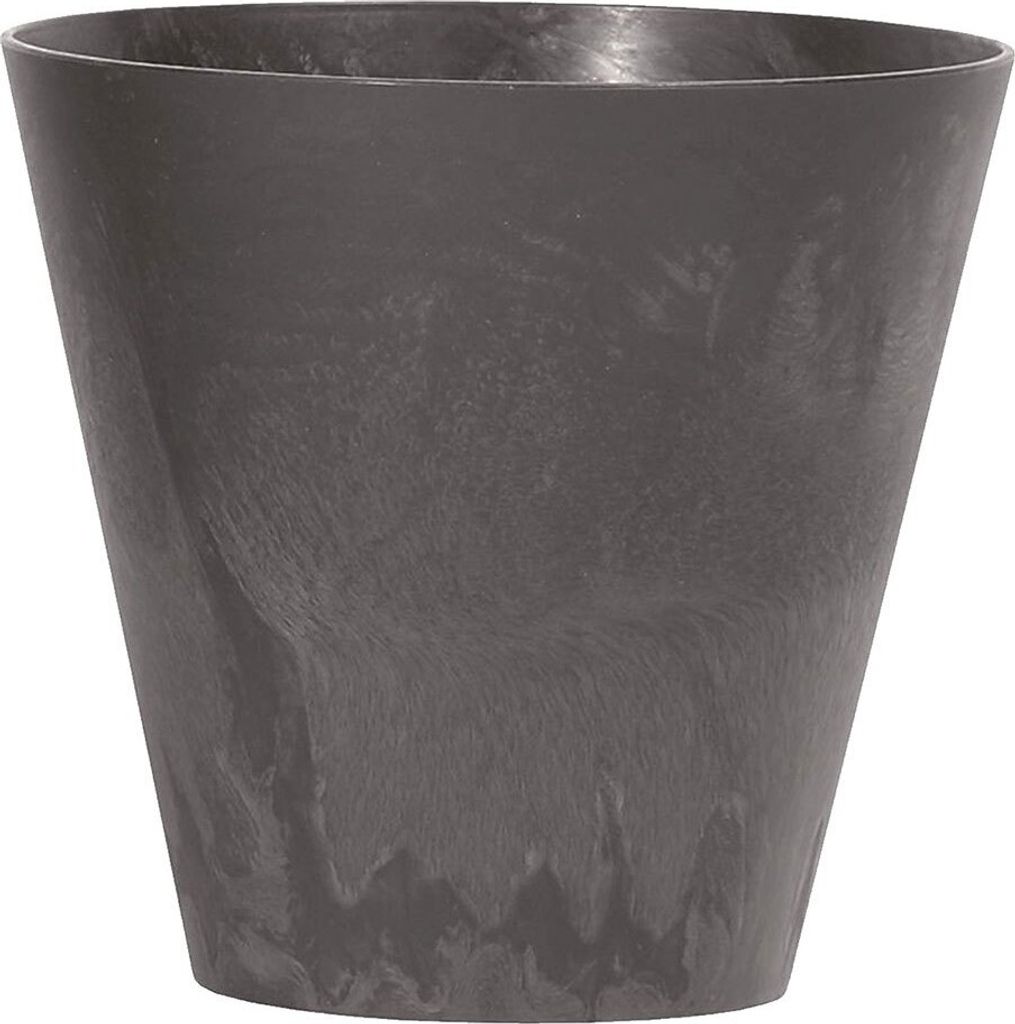 Prosperplast Blumentopf TUBUS Betoneffekt Anthrazit 30 cm Produktbild 
