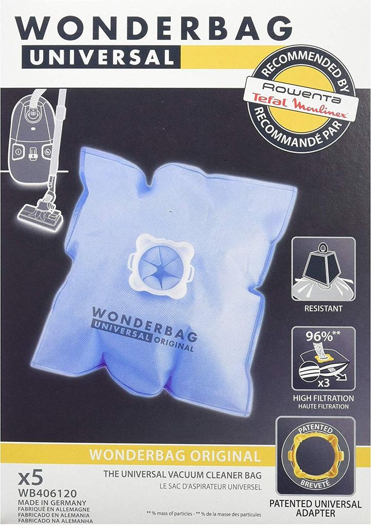 Sacchi in microfibra universali Wonderbag Classic per Immagine del prodotto 