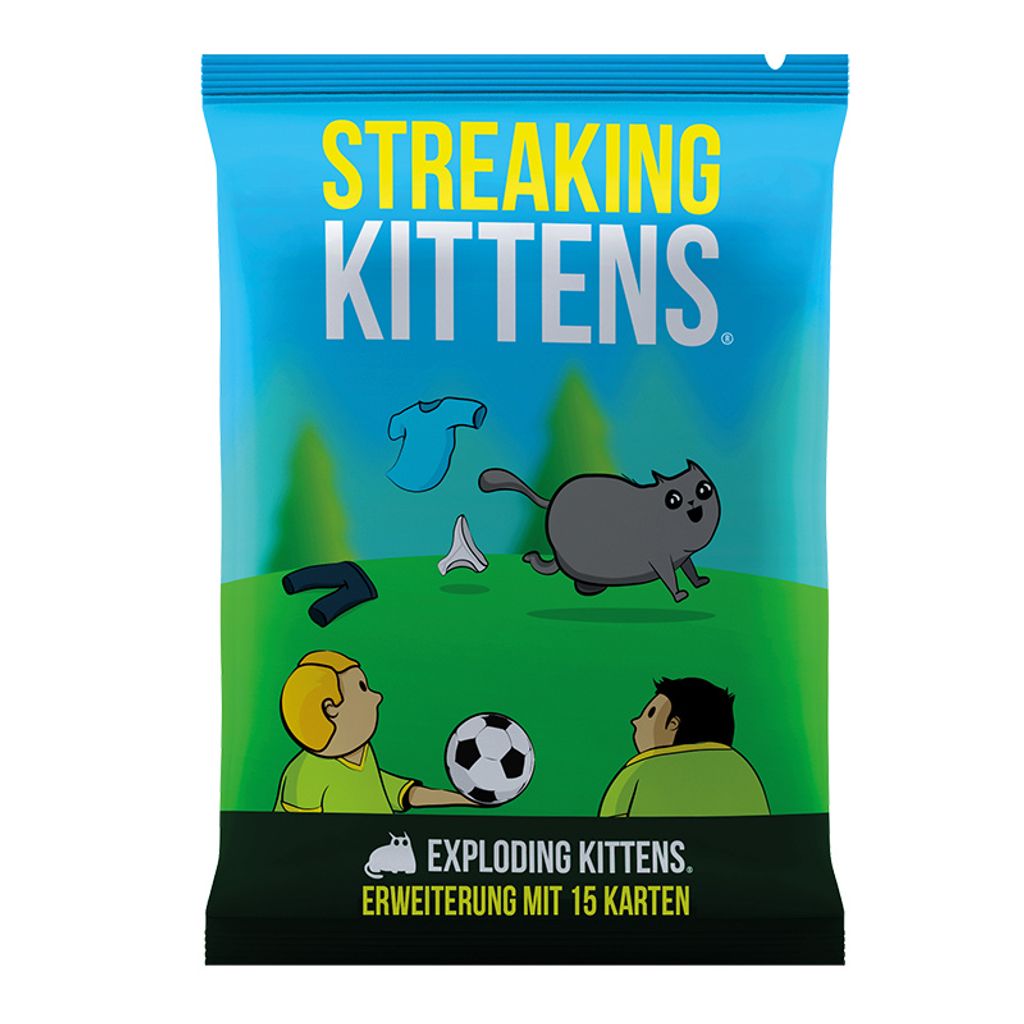 Asmodee Exploding Kittens - Streaking Kittens 2.Erweiterung Produktbild 