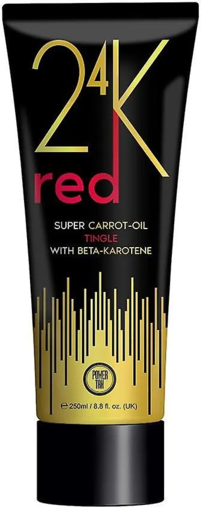 Acceleratore Power Tan 24K Red Carrot Oil Tingle 250ml - Formula Oro