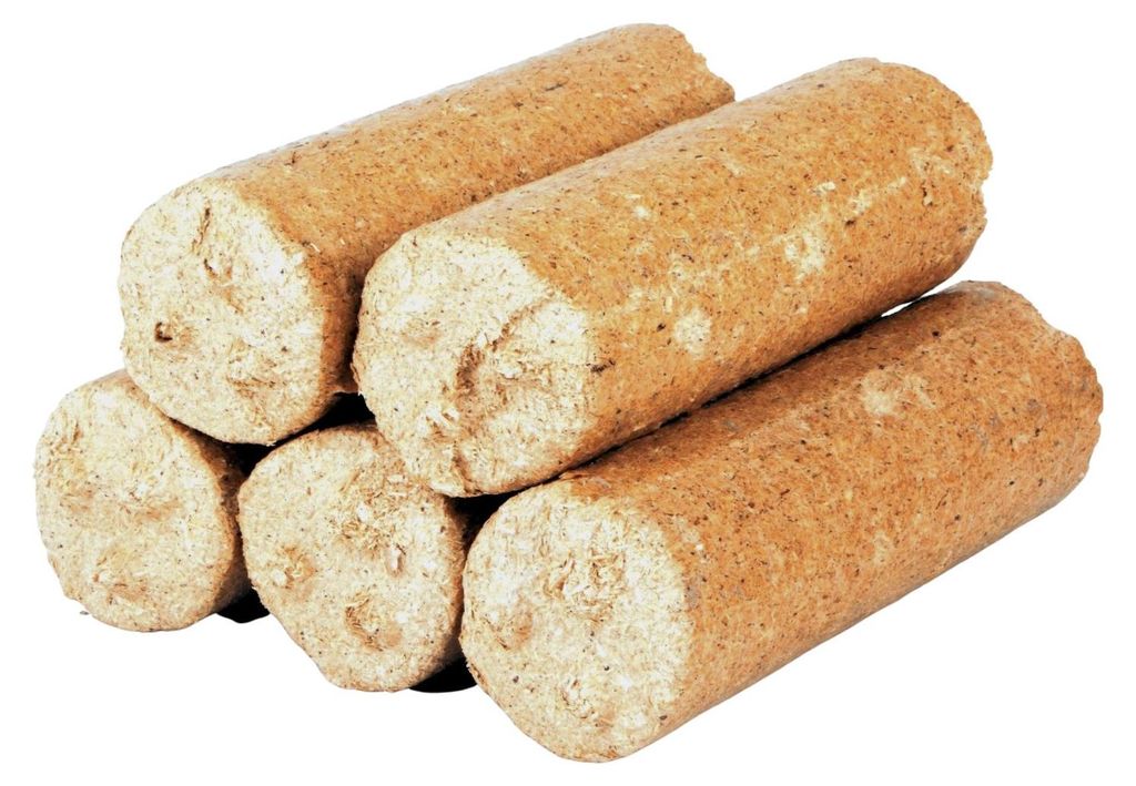 Briquettes de bois rondes sans trou 10kg Image du produit 