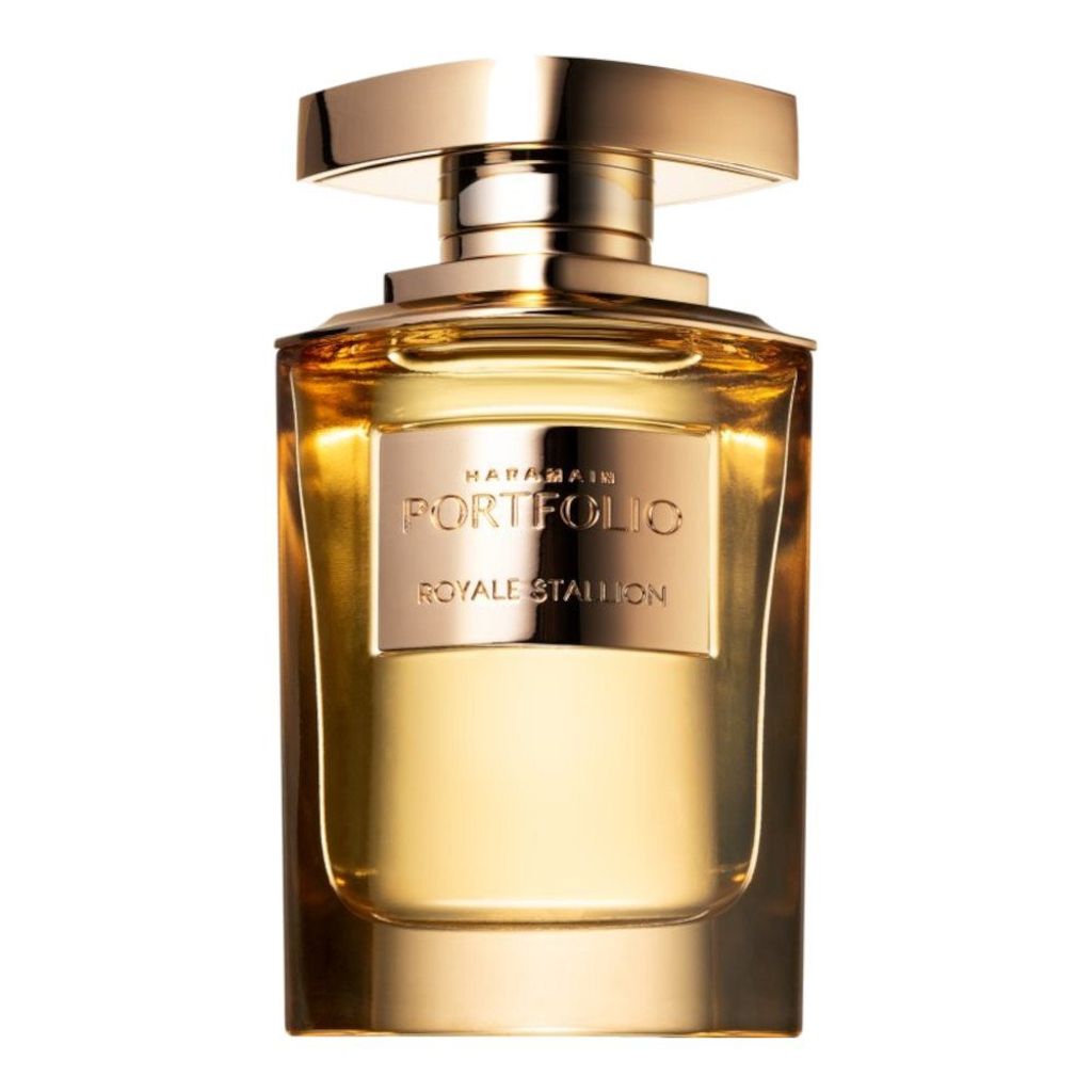 A studio shot of a perfume bottle.