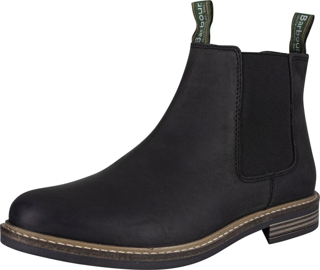 Barbour Farsley Chelsea-Stiefel, Schwarz 44.5 EU