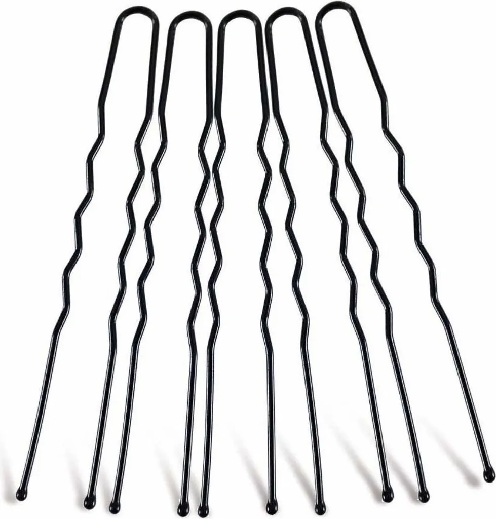 Donegal Forcine Nere 50 pz - Mollette Capelli Professionali per Chignon