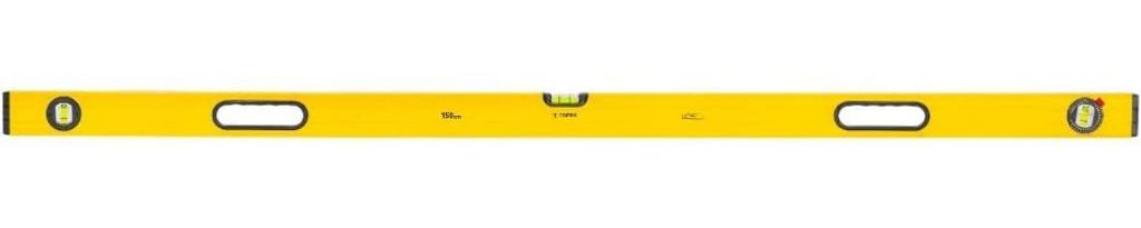 Wasserwaage 200 cm Aluminium mit 3 Libellen (45°), Produktbild 
